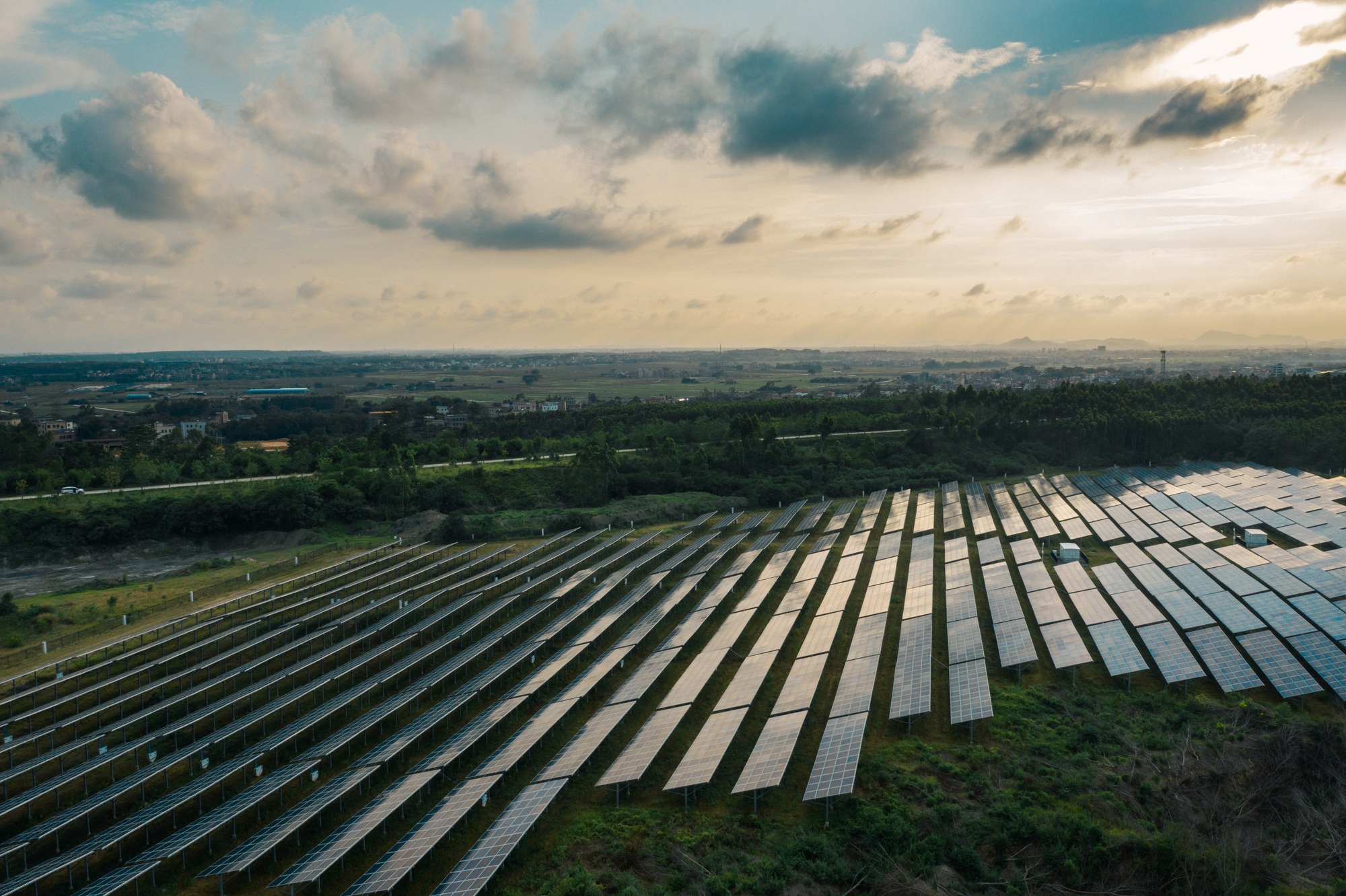 Solar power station
